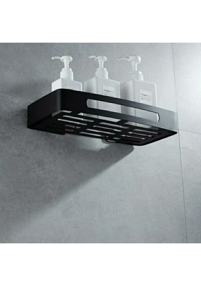 lyla concept Titan Metal Siyah Duş İçi Organizer Şampuanlık