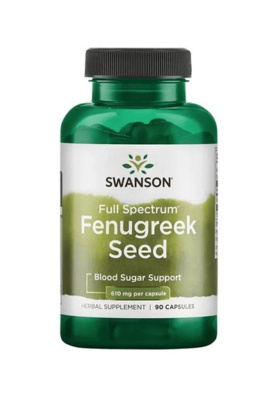 Swanson Nutrition Fenugreek Seed Özelsporcugıdaları 610mg 90 Capsul.usa Menşei.11.
