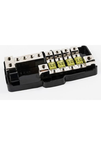 Qfh-62 Qline 4 Çıkışlı Sigortalı Voltaj Dağıtıcı Bloğu