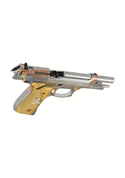 We M92f ''calico Jack'' Full Metal Silver Gold Gbb Airsoft Tabanca Altın