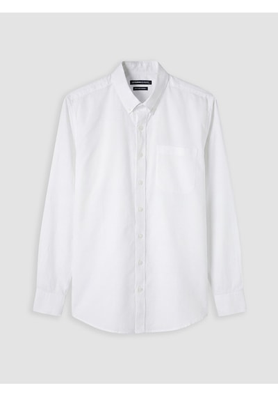 Lcwaıkıkı Classic Beyaz Regular Fit Oxford Erkek Gömlek