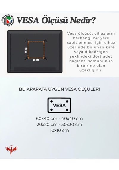Beko 24'' Inç 61 Ekran Uyumlu Çift Kollu Televizyon Hareketli Duvar Askı Aparatı Lcd Led