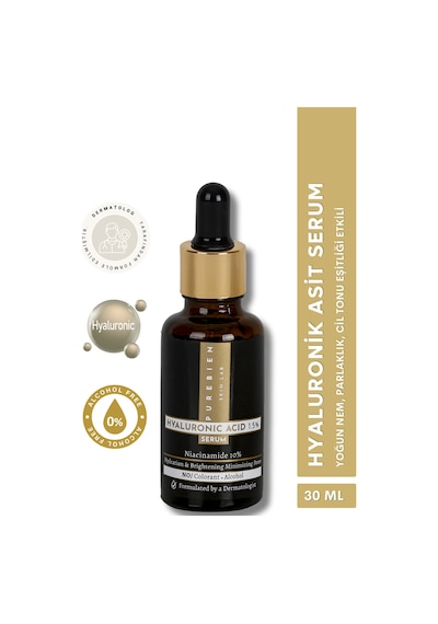 Hyaluronik Asit % 1.5 Serum + %10 Niacinamid - Yoğun Nemlendirici