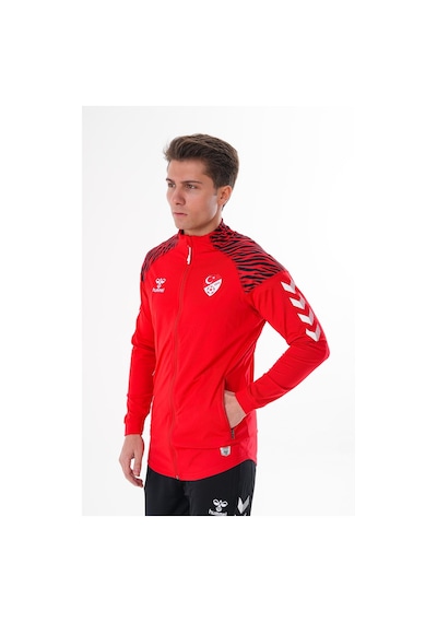 Hummel Tff Hakem Ders Ve Kamp Eşofman Üstü Kırmızı Kırmızı