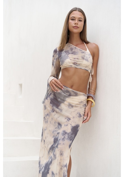 Mai Collection Mai Studios Co. Efthimos Tek Omuz Sarı Crop Etek Takım Sarı Mai Collection Mai Studios Co. Efthimos Tek Omuz Sarı Crop Etek Takım Sarı