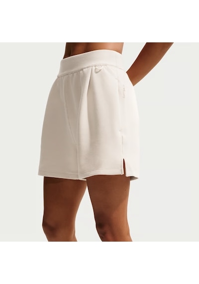 Nike 24.7 Dri-fıt Short Soft Knit Yumuşak Kumaş Kadın Bej Şort-sportxstore
