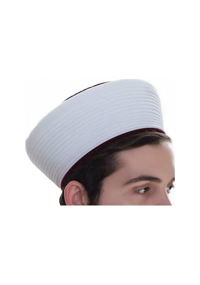Endülüs İmam Sarığı Bordo Renk-keçe Üstü Cübbe Rengi Kumaş 174 Gr Çok Renkli