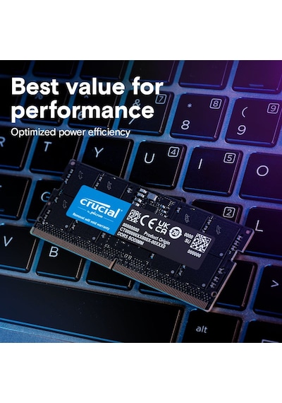 Crucial CT64G56C46S5 64 GB Ddr5 5600 MHz Sodımm CL 46 Notebook Ram Bellek