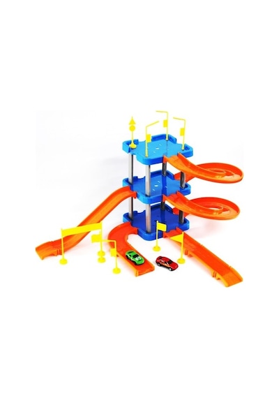 Erdem Toys 3 Katlı Süper Garaj Otopark Seti (41 Parça)