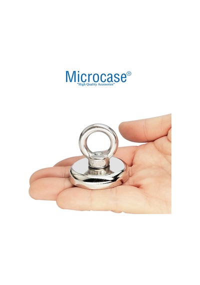 48Mm Neodyum Kurtarma Mıknatısı Yuvarlak Vidalı Pot Magnet - D48