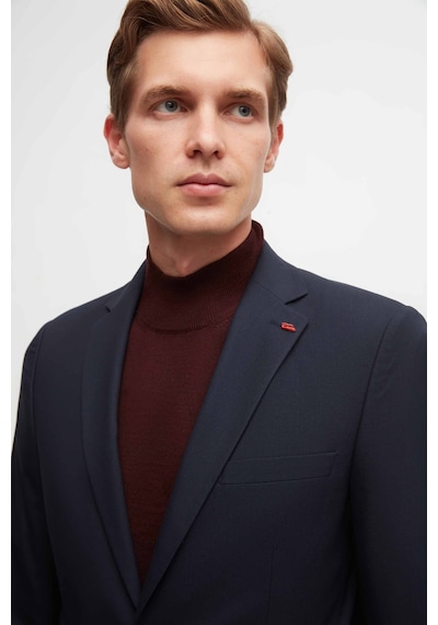 D's Damat Slim Fit Lacivert Düz Mono Yaka Viskonlu Takim Elbise 3ef05m410577m Lacivert