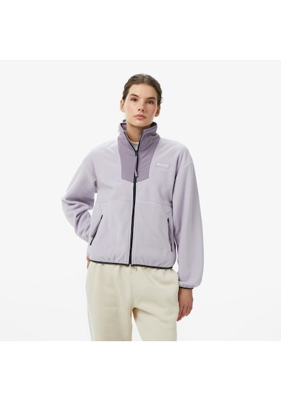 Columbia Sequoia Grove Full Zip Fleece Kadın Mor Outdoor Sweatshirt Al0684