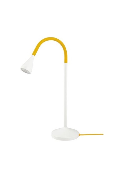 Ikea Nävlınge Çalışma Lambası, Sarı-beyaz, 52 Cm