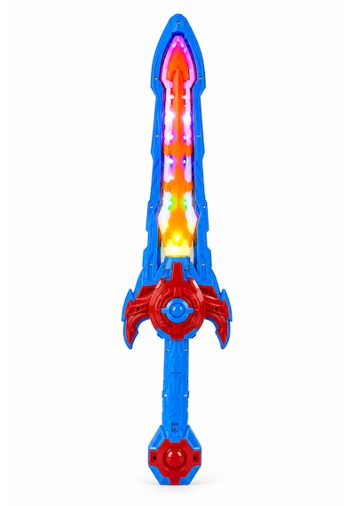 Işıklı Ve Sesli Uzay Asası Renkli Led Efektli Oyuncak 58 Cm 001
