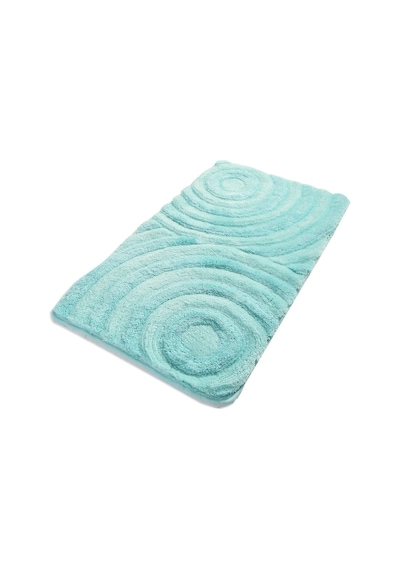 Wave Mint 60x100 Cm Banyo Paspası Renkli