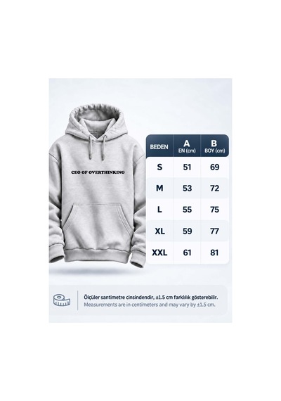 North Whiskers Ceo Of Overthinking Baskılı Unisex Hoodie Minimal Gri - 930767807 Gri - 930767807 Gri North Whiskers Ceo Of Overthinking Baskılı Unisex Hoodie Minimal Gri - 930767807 Gri - 930767807 Gri