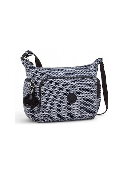 Kipling Gabb Signature Kadın Omuz Çantası Kı6525 Beyaz - Lacivert