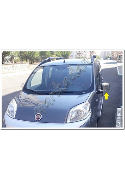Woc Chrome Fiat Fiorino Krom Ayna Kapağı 2008 Sonrası 2 Parça  Abs