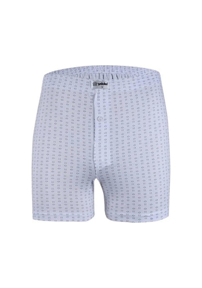 Yıldız Erkek Penye Emprime Desenli Boxer 35 - 9 Adet 001