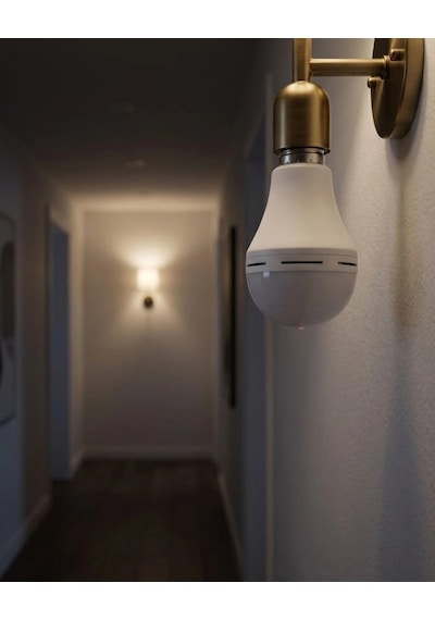 Mey İthalat Şarjlı Led Ampul E27 Duy 6500k Beyaz Işık Kesintisiz Aydınlatma