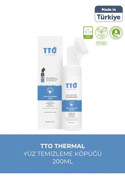 Tto X Yağlı Ciltlere Özel Aplikatörlü Yüz Temizleme Köpüğü 200 Ml