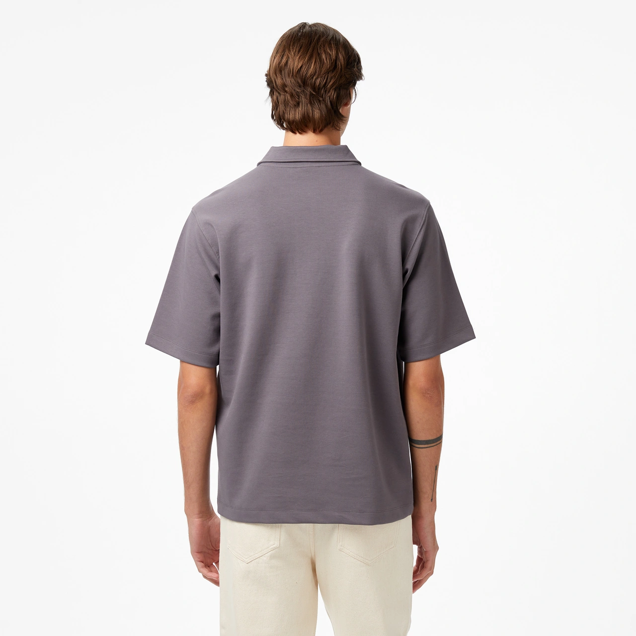 United4 Unıted4 Classic Erkek Gri Polo Zoku Gri
