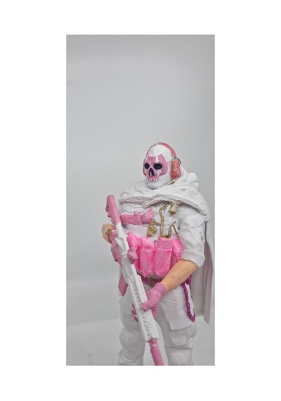 Ghost Figür 15 Cm Pembe Versiyon Call Of Duty Ghost Simon Figür