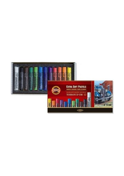 Koh-ı Noor Set Extra Soft Dry Chalks 8552 12