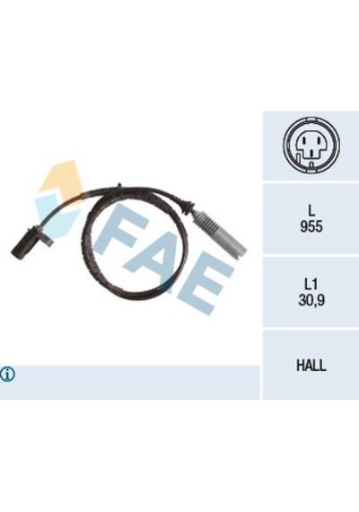 Fae Abs Sensörü Arka Bmw E81 E82 E87 E88 E90 E91 E92 E93 Fae 78139 34526762466