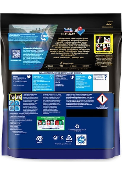 Finish Quantum Ultimate Bulaşık Makinesi Deterjanı 65 Tablet