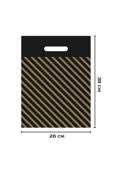 Geçme Takviyeli Poşet 26x38 No:2 50 Adet 26 X 38 Cm