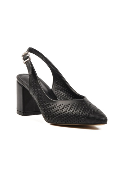 Pierre Cardin Pc-54727 Z Siyah Kadın Abiye Ayakkabı Stiletto Siyah