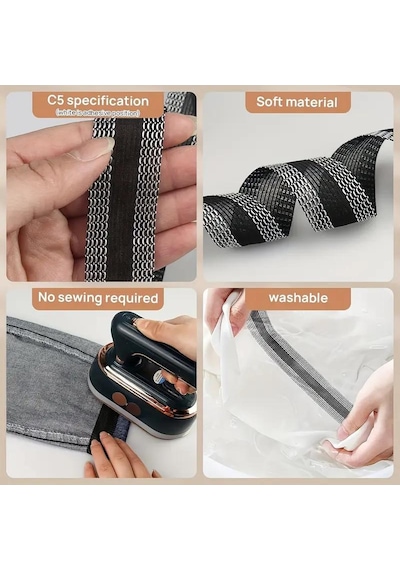 Kendinden Yapışkanlı Pantolon Kıvırma Şeridi Renkli 36600104