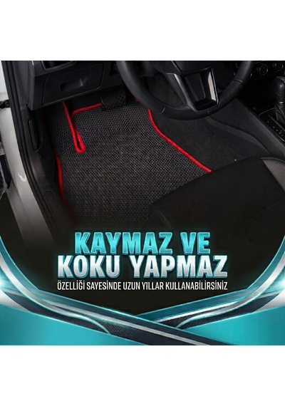 Chrysler Crossfire Coupe 2004 2008 Araca Özel Eva Oto Paspas Takımı Metal Topuksuz  İç Set