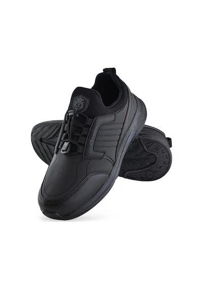 Papatay Mp 2053 Rahat Ortopedik Taban Günlük Unisex Spor Ayakkabı Mevsimlik Spor Ayakkabı Siyah