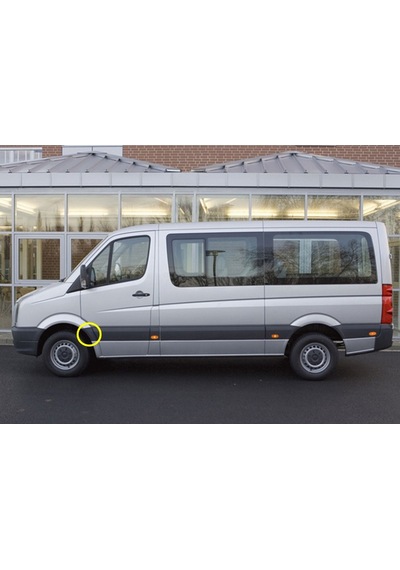 VW Crafter 06-16 Sol Ön Teker Arkası Plastik Kaplama 2E1853535CE