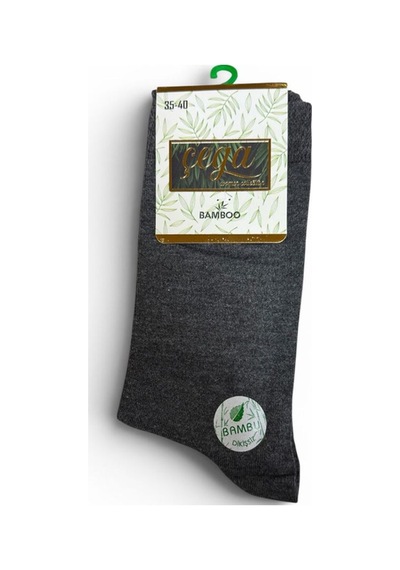 Çega Socks Dikişsiz Bambu Soket Çorap Koku Yapmaz 6'lı Çok Renkli Çok Renkli
