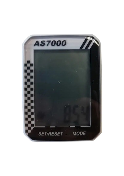 Assıze Assize As-7000 Kablosuz Dijital Unisex Siyah Bisiklet Aksesuar 024 Siyah