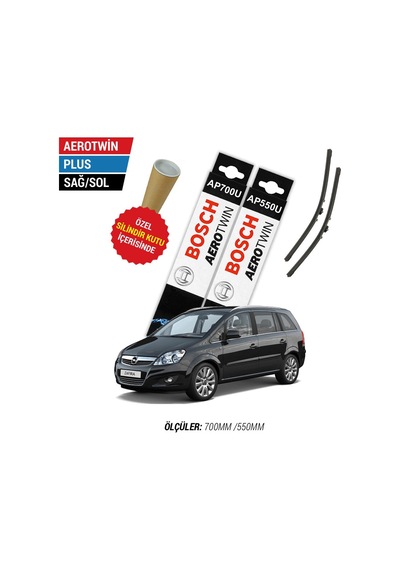 Bosch Aerotwin Plus Opel Zafira Silecek Takımı (2005-2012)