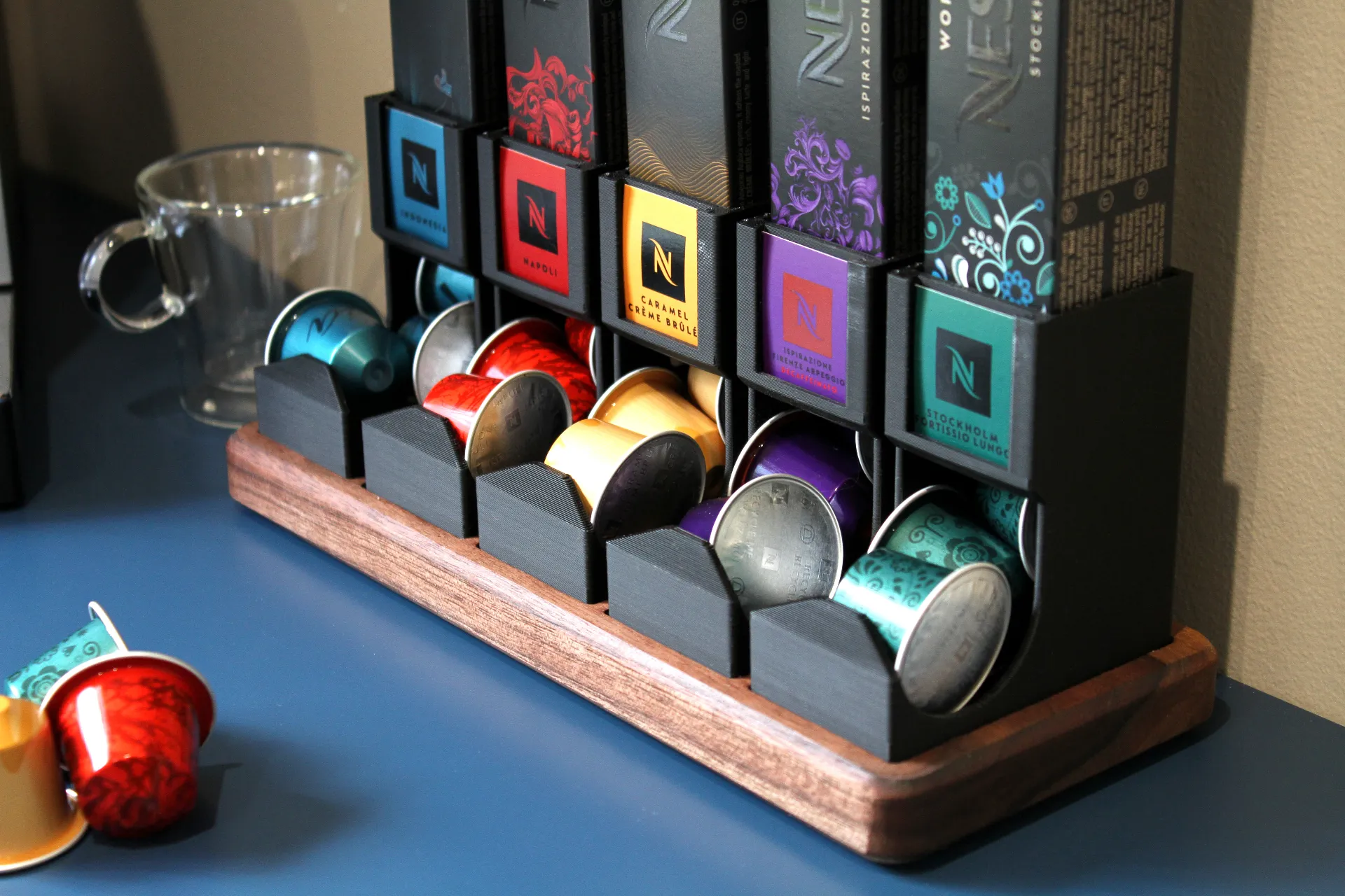 Nespresso Çoklu Kapsül Standı Siyah