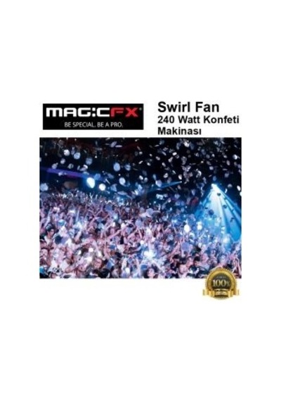 Magicfx Swirl Fan 240 Watt Konfeti Makinası