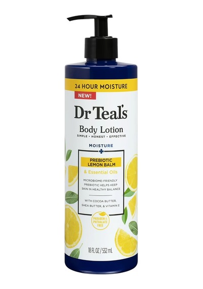 Dr.teals Prebiotic Lemon Balm Nemlendirici Vücut Losyonu 532ml