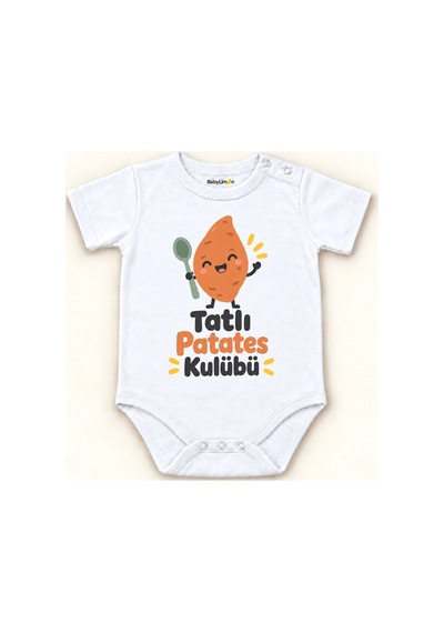 Babylimon Tatlı Patates Kulübü Beyaz Kısa Kollu Çıtçıtlı Bebek Zıbını Beyaz - Tatlı Patates Kulübü - 928161935 Beyaz - Tatlı Patates Kulübü Babylimon Tatlı Patates Kulübü Beyaz Kısa Kollu Çıtçıtlı Bebek Zıbını Beyaz - Tatlı Patates Kulübü - 928161935 Beyaz - Tatlı Patates Kulübü