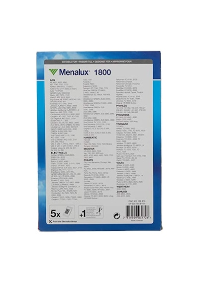1800, 5 Staubbeutel, Duraflow Fresh Mit Anti-odour, Passend U.a. Für S-bag, Ultrasilencer, Classicsilence, Asp 71, Apf