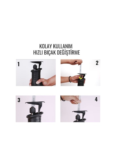 Prohummer Ph266 Akülü Tilki Kuyruğu Testere 36v 5ah Mavi