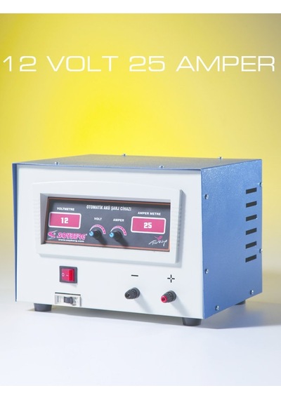 Soyberg Akü Şarj Cihazı 12 Volt 25 Amper Otomatik Akü Şarj Cihazı 1225
