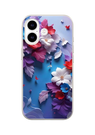Arvencase Apple iPhone Uyumlu 17 Uyumlu Hd Kalite Orta Sertlikte Baskılı Desenli Silikon Renk57 Renk57