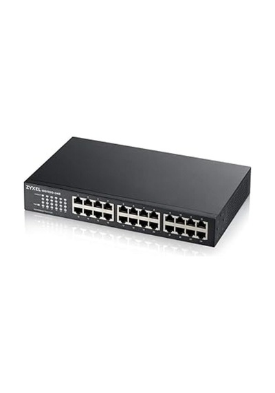 Zyxel 24-port 10/100/1000 Gigabit Ethernet Unmanaged Switch Fansız Tasarım