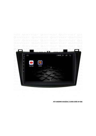 Myway Mazda 3 Android Multimedya Carplay Navigasyon Ekran - 8gb Ram+128 Gb Hdd - Myway