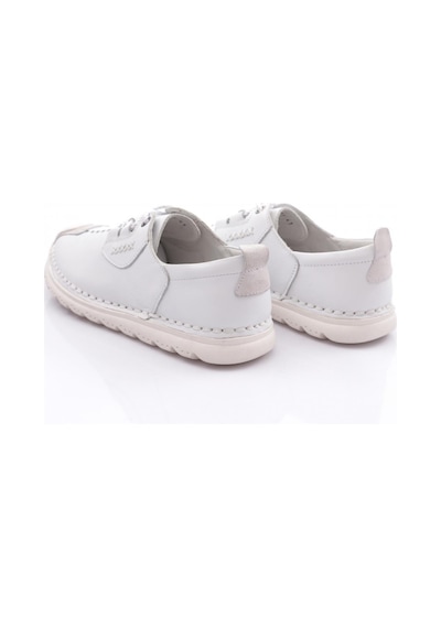 Dgn 9860 Erkek Dikiş Detayli Sneaker Ayakkabi 9860-2505-R3267 Beyaz